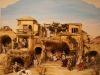 Orientalische Krippe mit Hintergrundbild