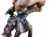 Heutrager mit Ziege Art.: 10700-088 - 12cm color/€ 89,50 (nur 12+16cm)