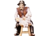 Schafscherer sitzend 10cm , color € 44,--