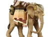 Elefant mit Gepäck 9,5 cm color