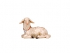 Lamm liegend linksschauend